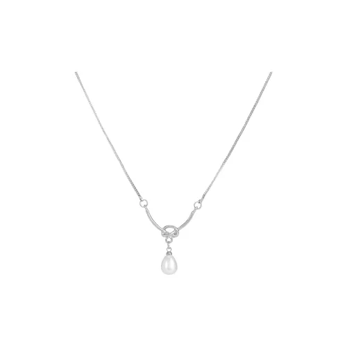 JianKai Серебряные Ожерелья с Покрытием Женские