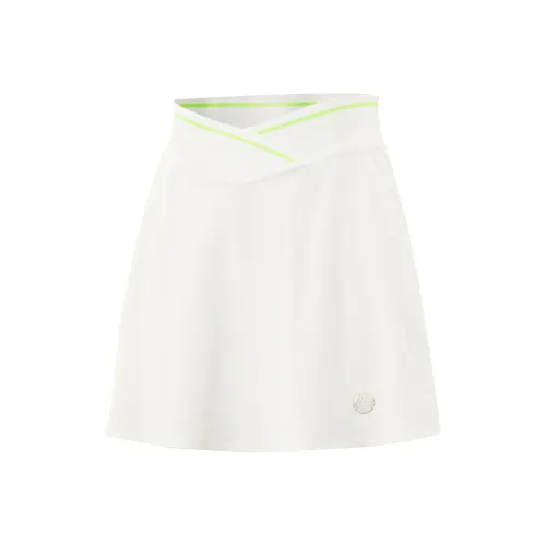 LINING YOUNG Теннис SS25 Многоцветный Умеренный Юбка Лето Подростки Стандартный Белый
