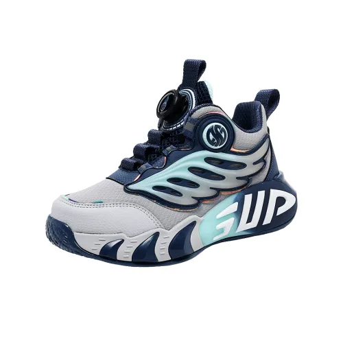 CAMKIDS Устойчивый к истиранию Дышащий Противоскользящий Высокий Топ Детские Баскетбольные Кроссовки Подростки