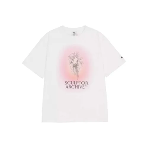 SCULPTOR Белый Унисекс T-рубашки