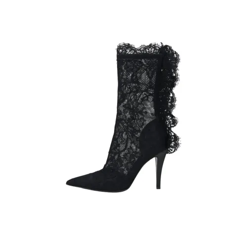 Alexander McQueen Heron ботильоны 10,5 см женские черный