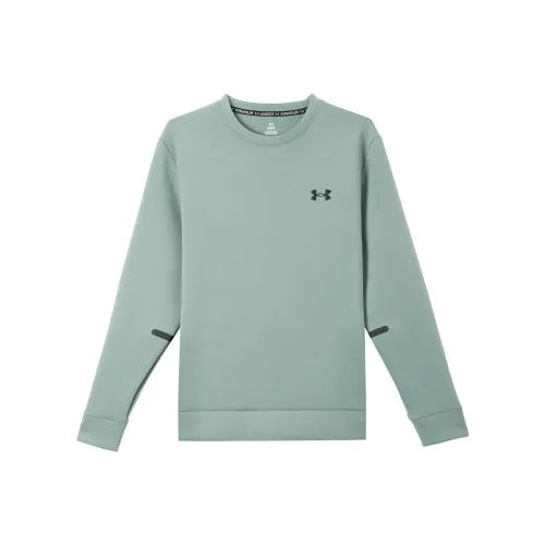 Under Armour Unstoppable UA FLC CREW SWEATSHIRT Мужской Lime Green