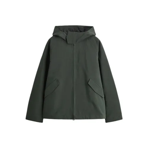 COS Темно-зеленый Мужской Куртки