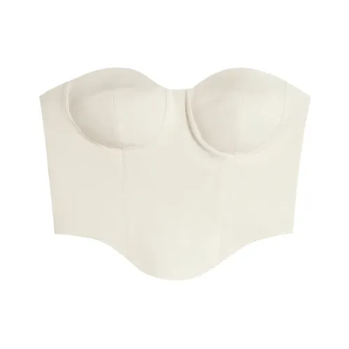 MAYALI Бежевый Женский Топ без бретелек