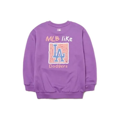 MLB Толстовка Los Angeles Dodgers Фиолетовая Детская
