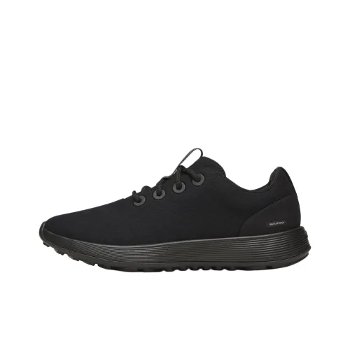 Allbirds Wool Runner NZ Водонепроницаемый и противоскользящий низкий топ повседневная обувь Мужской Natural Черный