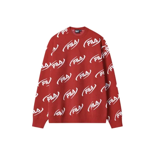 FILA ORIGINALE Algal Bloom Вермильон Унисекс Свитера