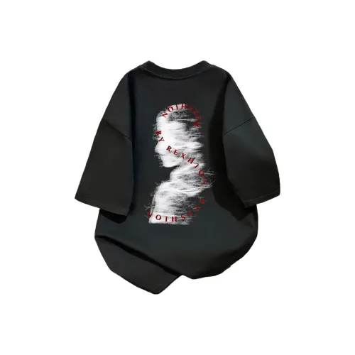 Wooden Rabbit Топ Короткий с короткими рукавами T-рубашки Унисекс