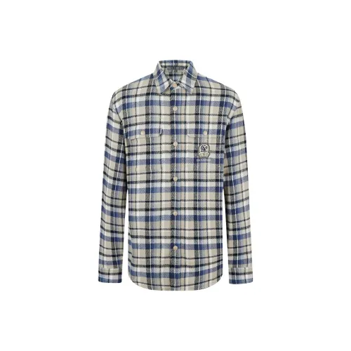 C'N'C Smudge Distortion Series Длинный рукав рубашка куртка мужской