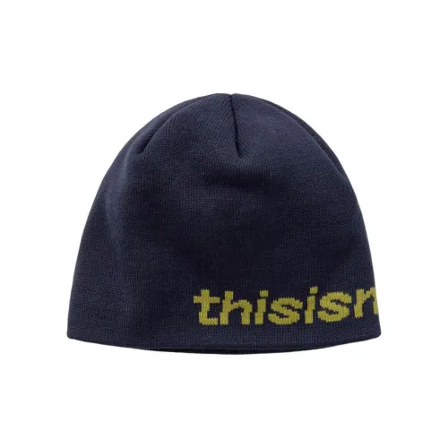 Thisisneverthat Акриловые шапки-бини унисекс разноцветные
