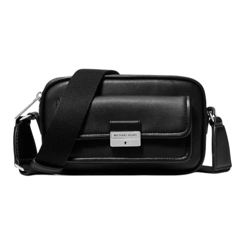 MICHAEL KORS Bradshaw Кожа Курьерская Сумка Сумка через плечо Мини Женская Черная
