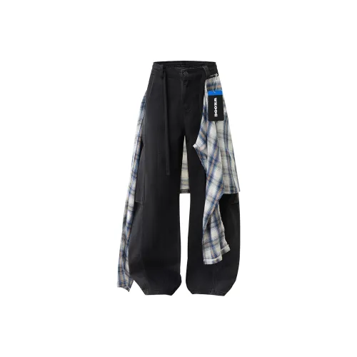 WKOOG Черные Унисекс Повседневные Штаны