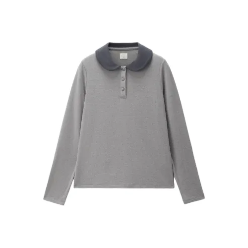 Giordano 13 Серый лунной тени Женские Поло