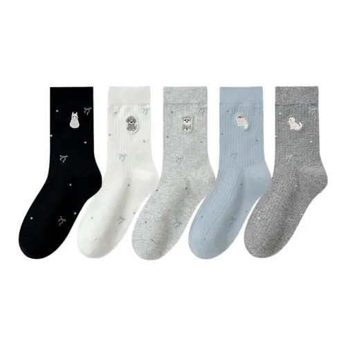 Lan Miao Носки Crew Женские Combo Set