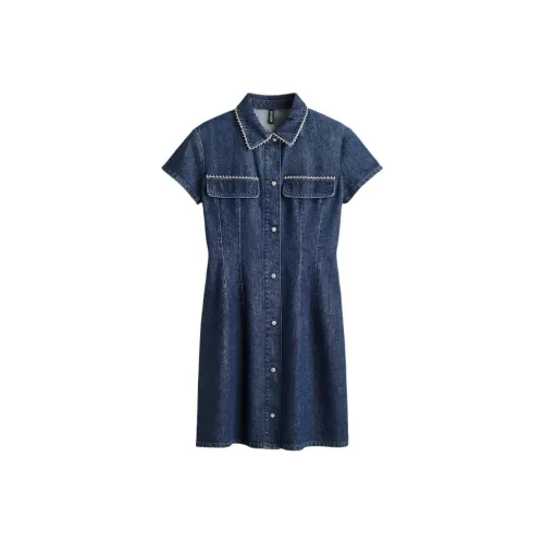 H M Короткий рукав Платье Женское