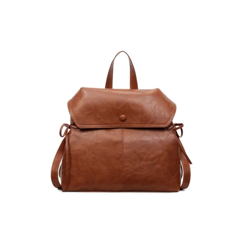 Dusen Kangaroo ПУ (полиуретан) Рюкзак Стандартный Женский Многоцветный