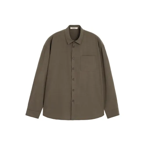 Bodydream Серый Коричневый Мужские Рубашки