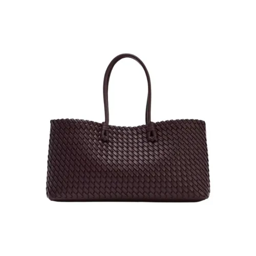 ZARA ПУ (полиуретан) Тоут Сумка Сумка для покупок Сумка на плечо Сумка среднего размера Женская Красная