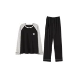 Black/Light Gray 11937[Индивидуальный рукав, 100% хлопок]