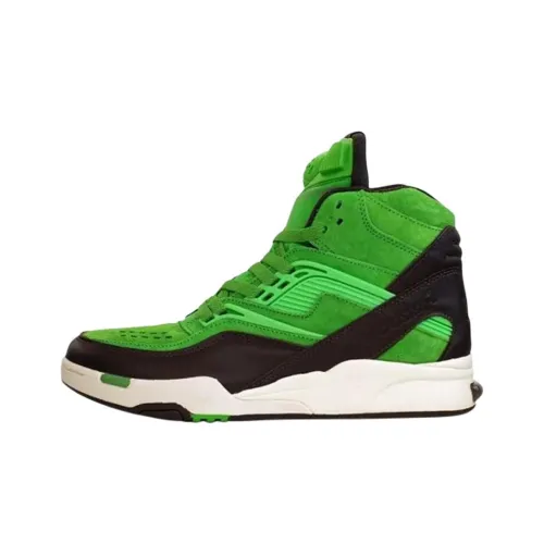 Sneakersnstuff x Reebok Винтажные баскетбольные кроссовки Мужской Зеленый Черный