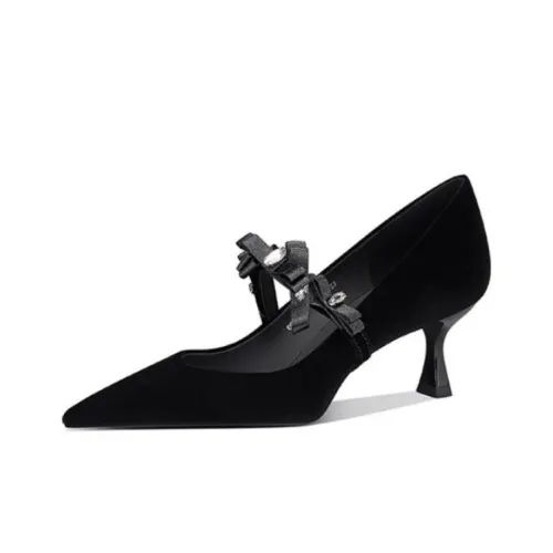 JESSICA SOPHIA Туфли Мэри Джейн с узким каблуком Женские