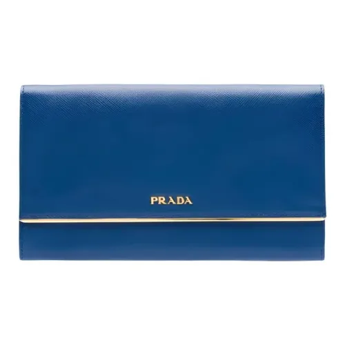 PRADA Saffiano Унисекс Темно-фиолетовый Синий