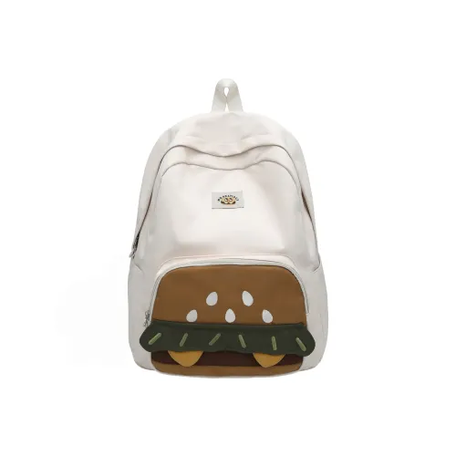 CREAM BEAR Нейлоновый рюкзак большой белый желтый хаки кофейный