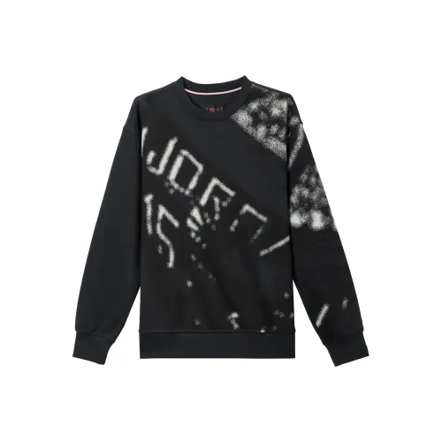 Джордан Свитшот Мужской Серый Черный