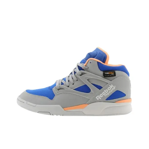 Reebok Винтажные баскетбольные кроссовки Мужской Серый Синий
