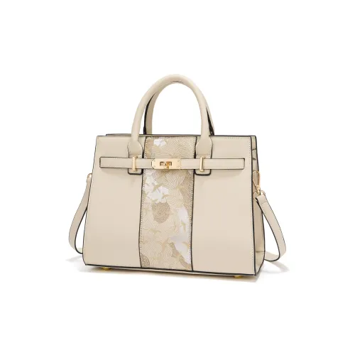 DEDOO ПУ (полиуретан) Сумка Стандартная Женская Экрю