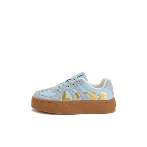 Disney Strawberry Bear Series Низкие Кроссовки для скейтбординга Светло-синие Детские