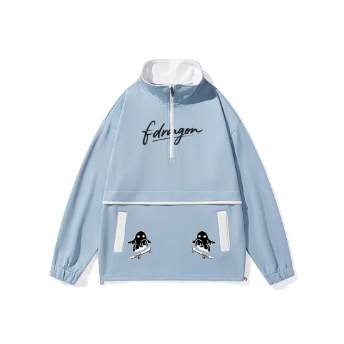 F·dragon Длинный рукав Т-рубашка Унисекс