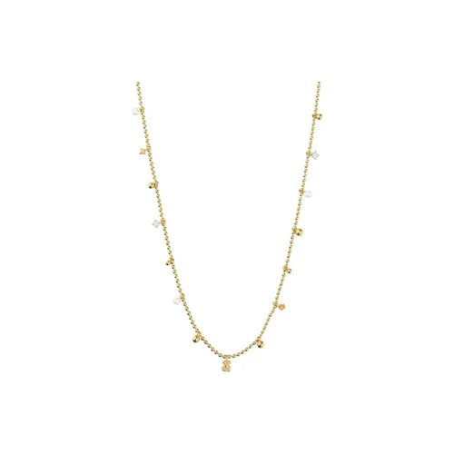 TAOSIXIONG 925 стерлинговое серебро покрытие 18К золотом ожерелья женские золото