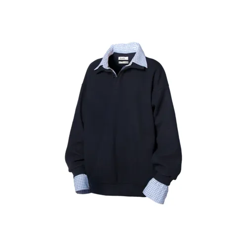 RELABEL Темно-синий синий мужской трикотаж