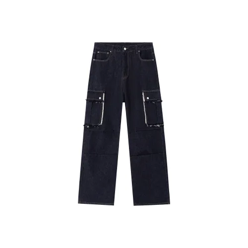 XINYINSU 25FW Джинсы Унисекс Парный