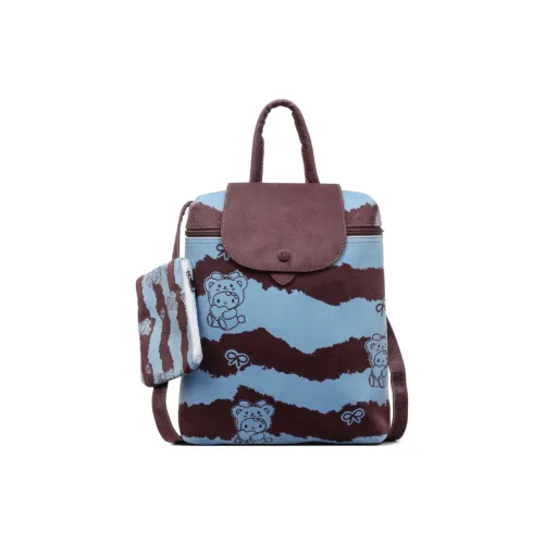 Meow In The Grass ПУ (полиуретан) Рюкзак Стандартный Женский Многоцветный