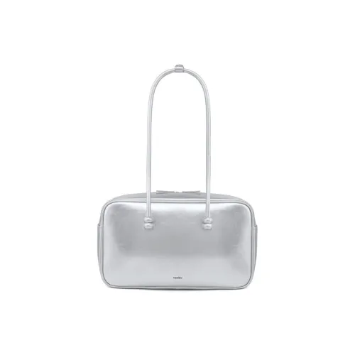 NEELEY Сумка через плечо из коровьей кожи стандартная женская серебряная