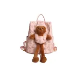 Розовый медвежонок рюкзак
