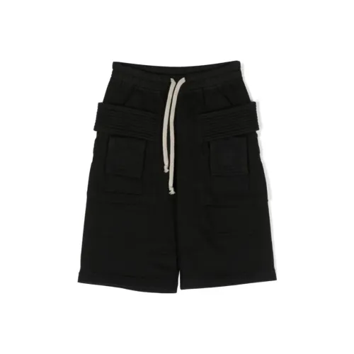 RICK OWENS совместный бренд RO Шорты Подростки Мальчики Черный