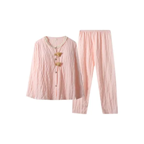 OEING Pink Women's Pajama Sets OEING Розовый Женский Комплект Пижам