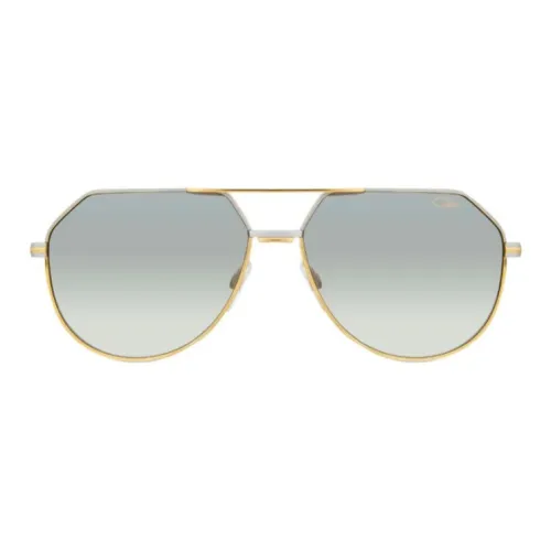 CAZAL Металл Aviator Солнцезащитные очки Мужские Золотые