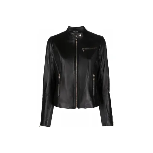 LAUREN RALPH LAUREN SS23 Кожа Куртка Пальто Женские Черный