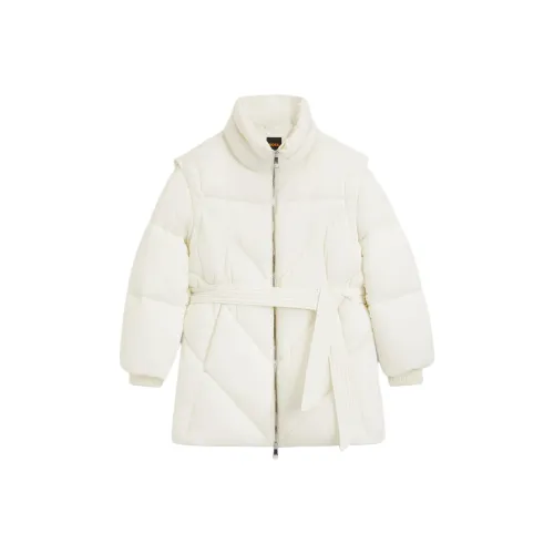 Hugo Boss Хлопковый пуховик стандартный крой женский