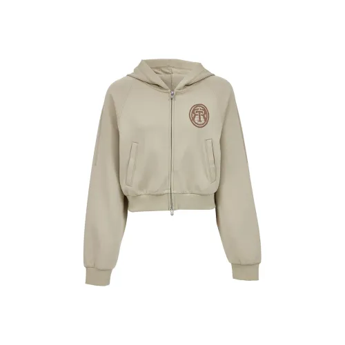 Only C06 Вязаный Зеленый Женский Свитшот