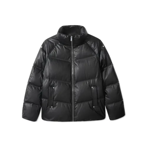 Cabbeen Угольный Черный 01 Мужской Пух