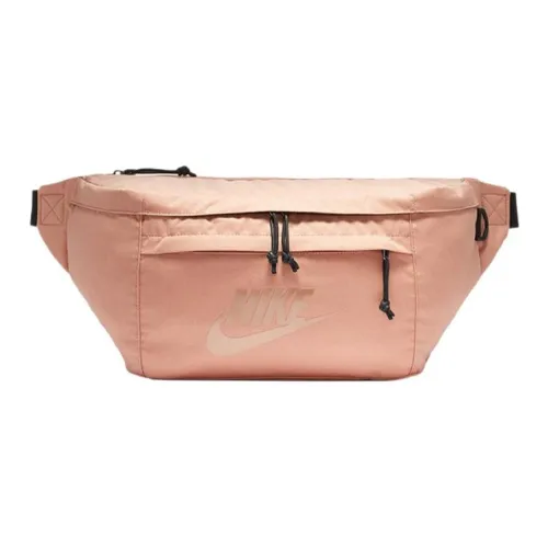 Nike Полиэстер Спортивный Сумка через плечо Унисекс Оранжево-розовый
