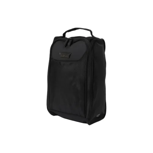 Mizuno Полиэстер GOLF Обувь Носки Органайзеры для дорожных вещей Унисекс Черный