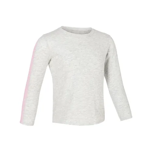 DECATHLON T-рубашка Светло-серый Светло-кристальный Пудра для малыша