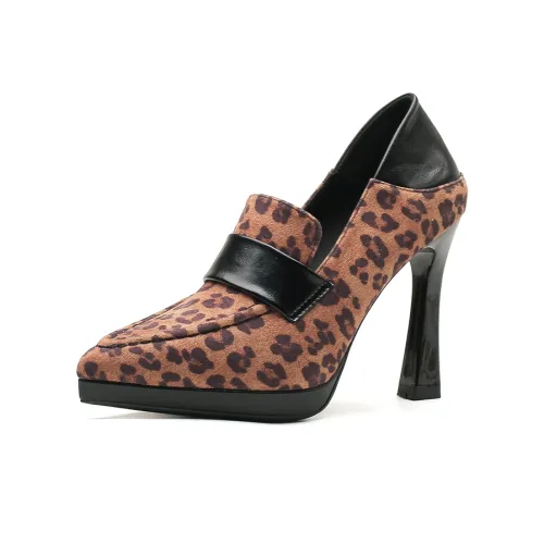 Zubumei Узкий каблук высокий каблук 10 см женский