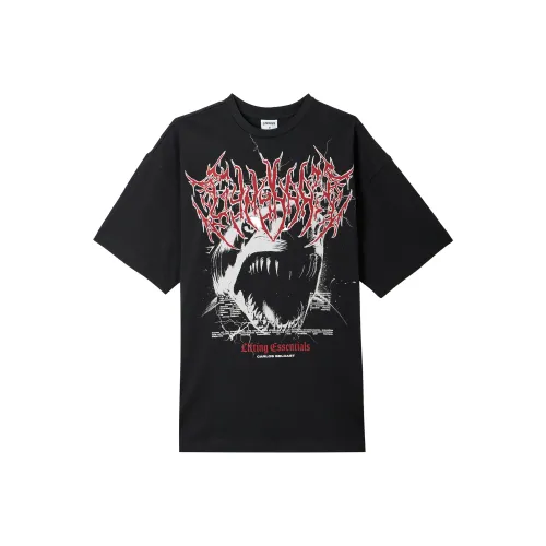 GYMSHARK Черные Мужские T-рубашки